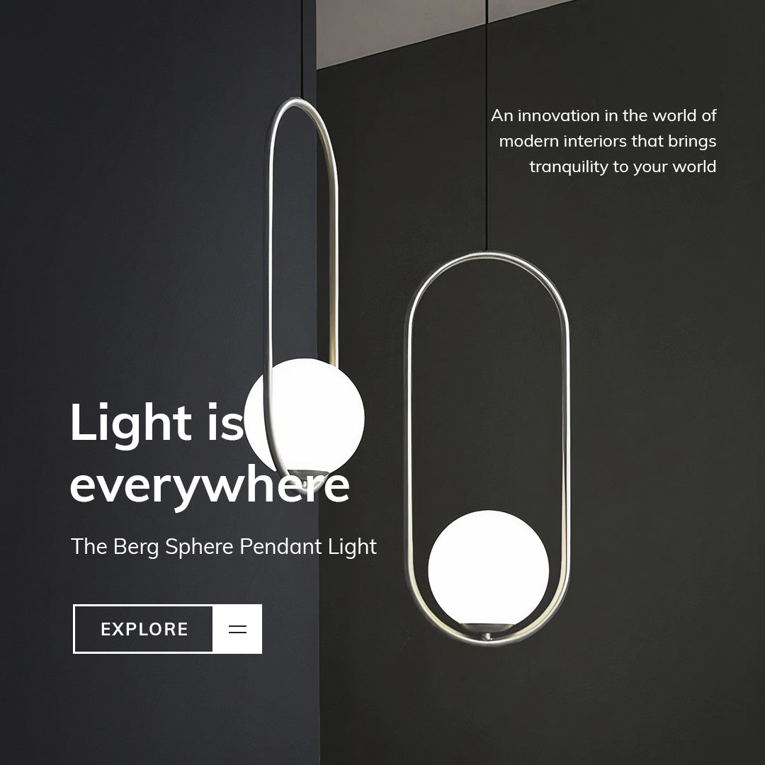 De Berg Sphere hanglamp