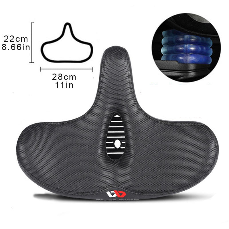 RIDEASE | Comfortable bicycle seat | Ergonomic design | Extra wide and breathable