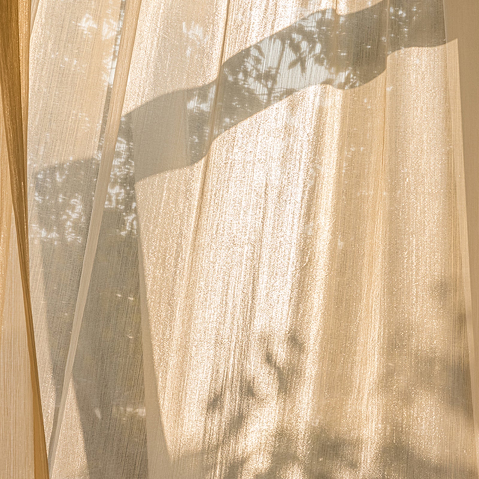 WeaveGlam - Transparent Woven Curtains for a Chic and Modern Style