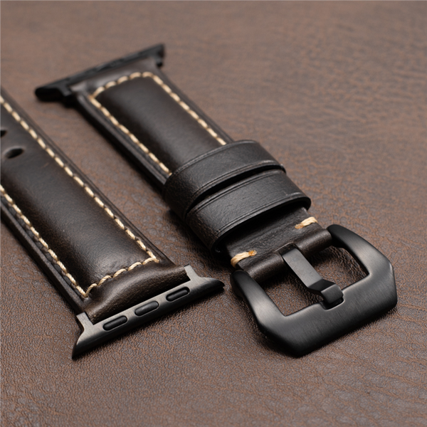 Leather Apple Watch Band-Nappa