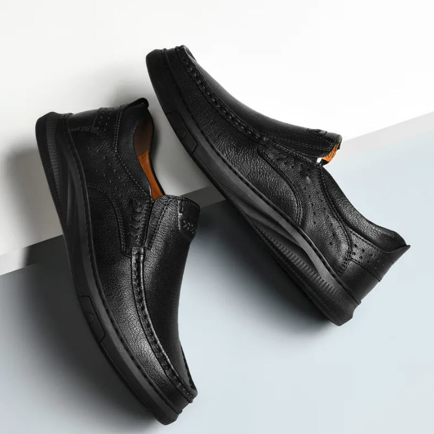 Chaussures Carlo™ en cuir de vache véritable : ultra confortables et respirantes