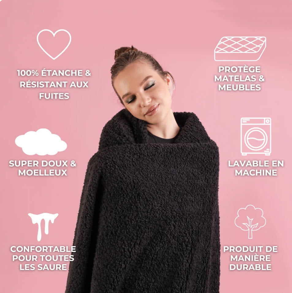 Couverture imperméable pour couple