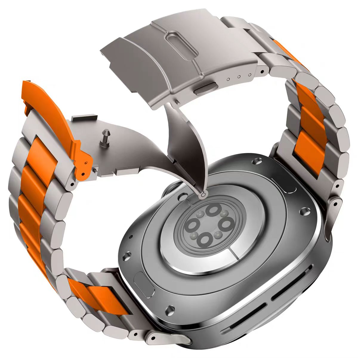 Forretningsstil titanring for Samsung Watch Ultra