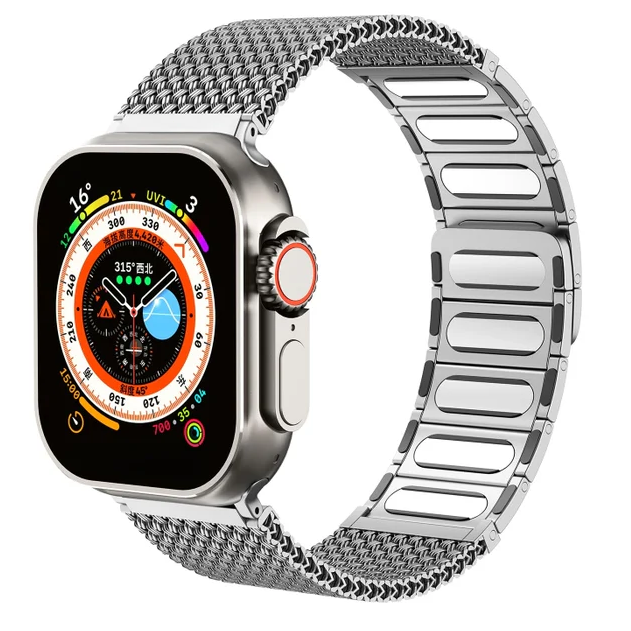 Flettet magnetbånd for Apple Watch