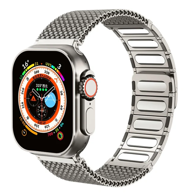 Flettet magnetbånd for Apple Watch