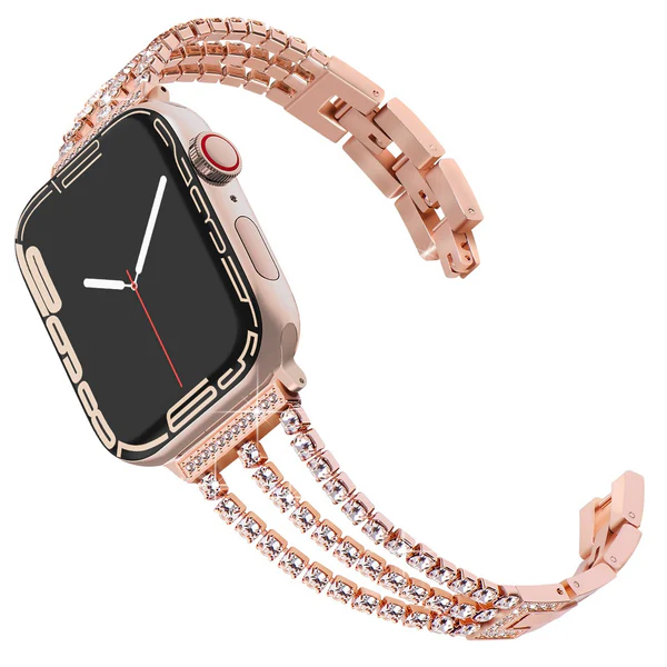 Bling Gyémánt Lánc Karkötő az Apple Watch-hoz