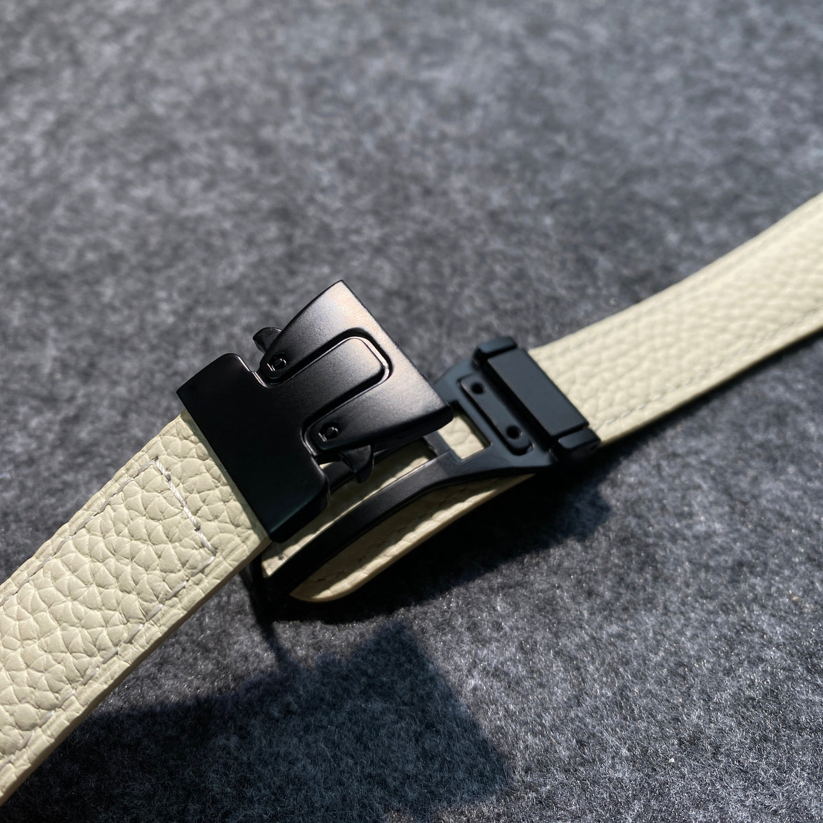 Magnetisk spenne lærrem for Apple Watch