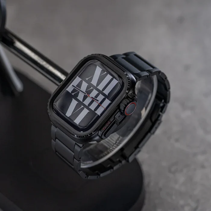 ULTRA LOOK - Odolný titanový slitinový kryt pro Apple Watch