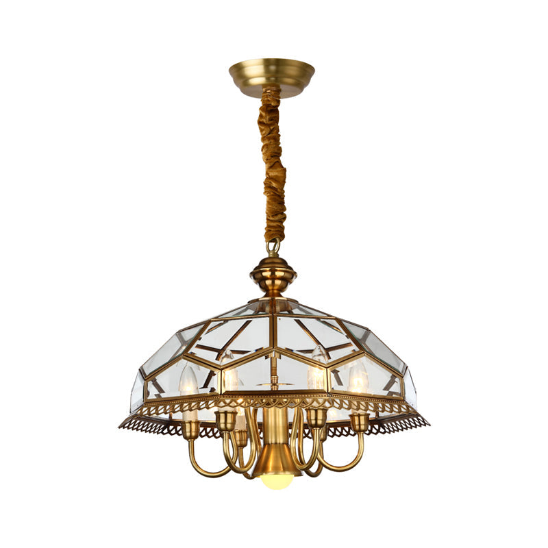 GeometrieLustre - Elegancka Metalowa Lampa Wisząca