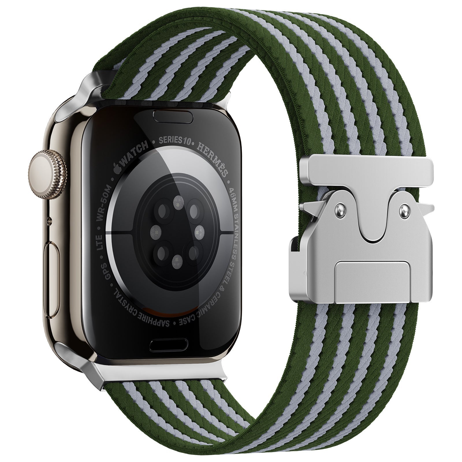 Nylon Fonott Szíj Apple Watch-hoz