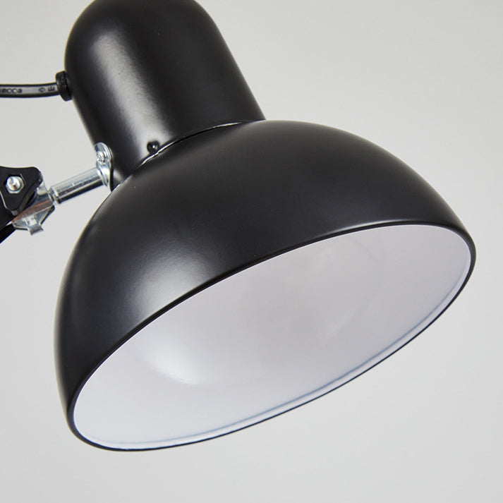 Lampada da tavolo moderna minimalista retrattile con braccio lungo, in ABS, 1 luce