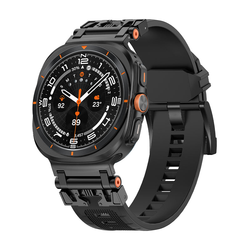 Armor Siliconen Band Voor Samsung Watch 7 Ultra