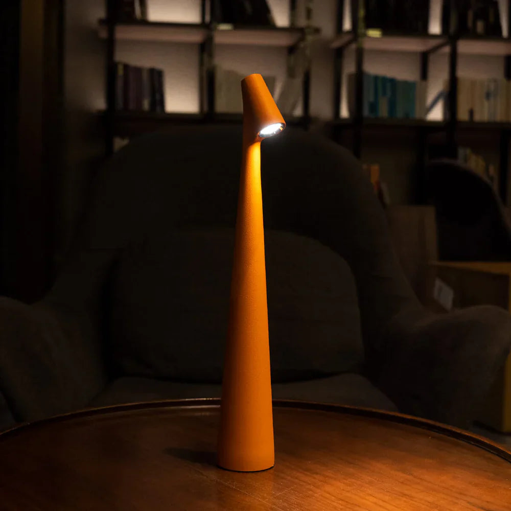 Lampada da tavolo dal design minimalista nordico | senza fili | GUIDATO | Lampada da lettura | Lampada da pranzo