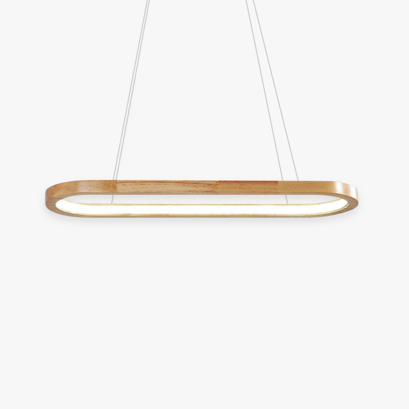 OzawaStyle - Moderne hanglamp gemaakt van metaal en hout