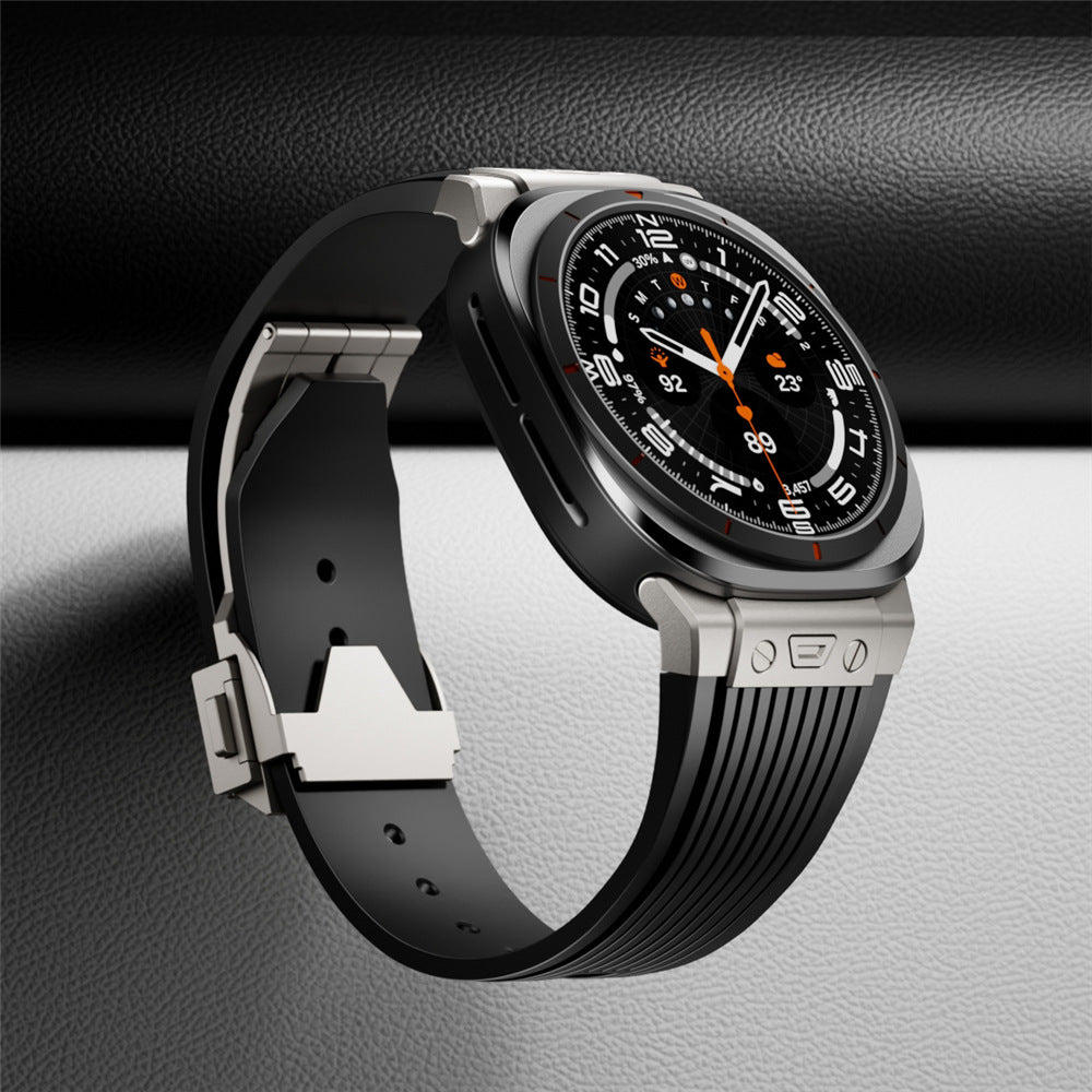 RM Designer Gestroomlijnde Siliconen Band Voor Samsung Watch Ultra