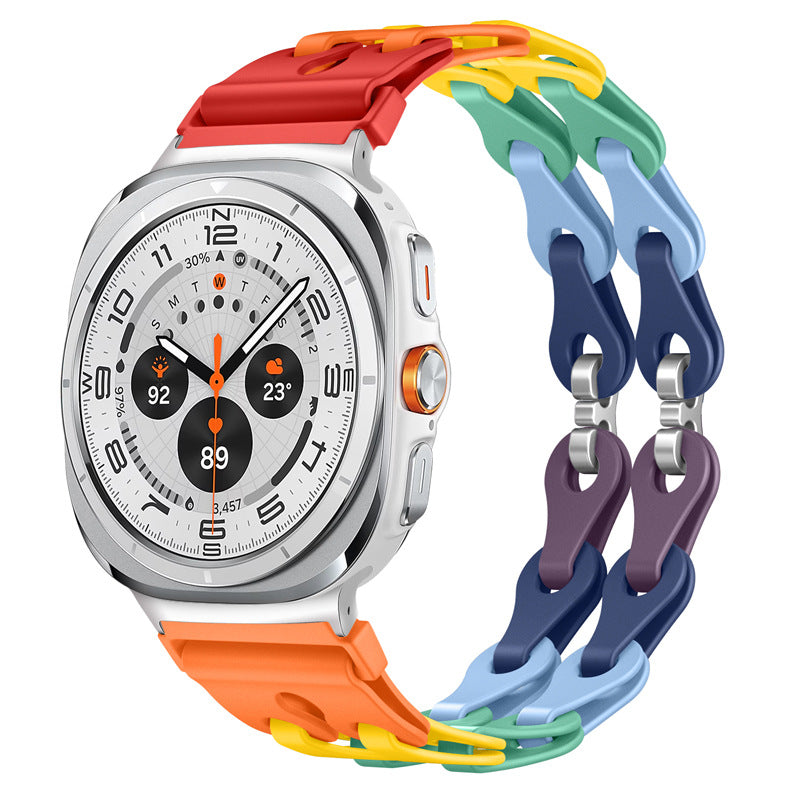 Correa de silicona deportiva para Samsung Galaxy Watch Ultra 47mm