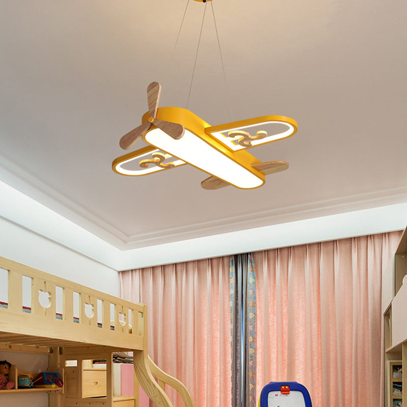 FlyLight – Lámpara colgante LED Avión para habitación infantil