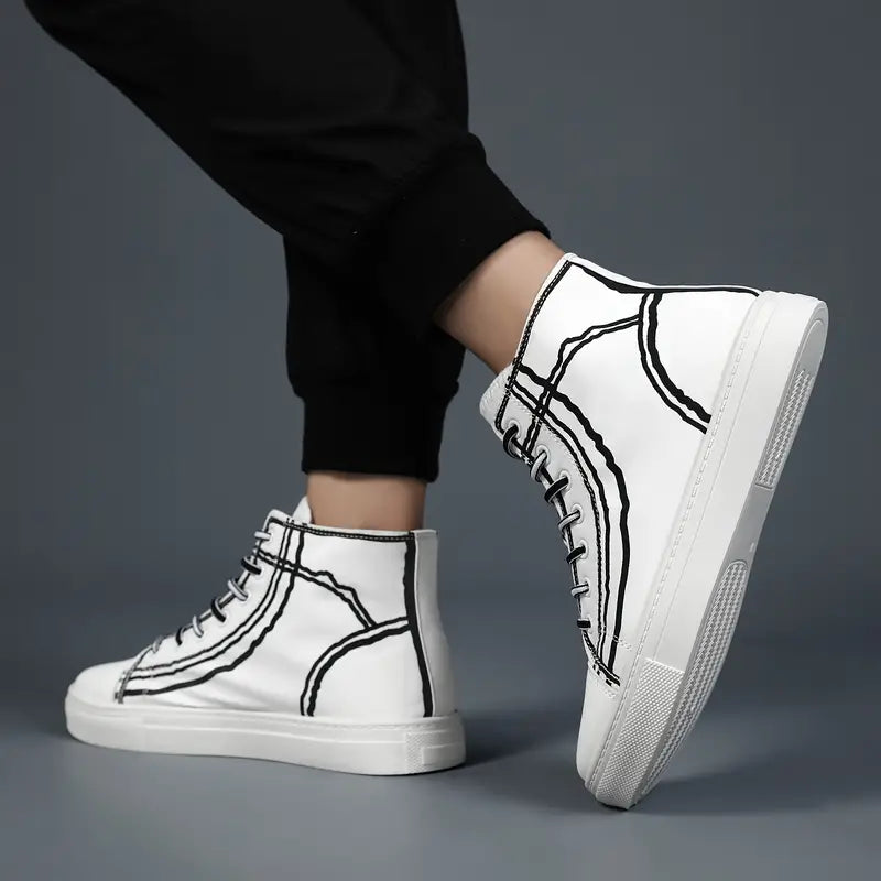 BoldLine Classic High-Top Sneakers