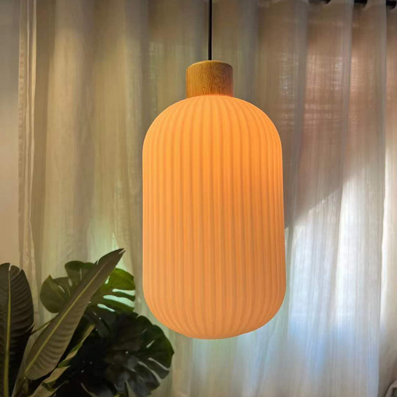 VintageLight – LED-belysning i træ lampe