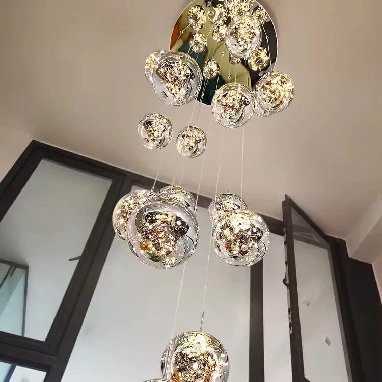 Bella Glass Ball Chandelier