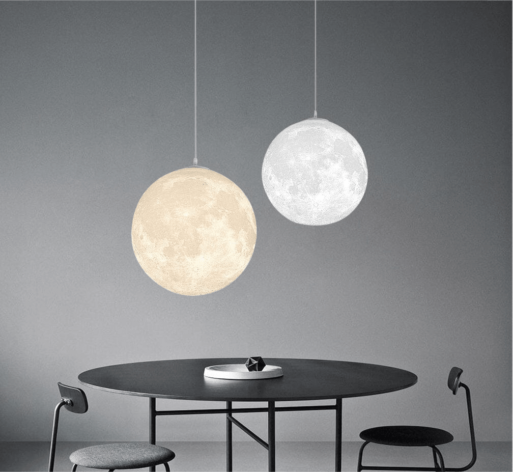 Lustre en forme de lune