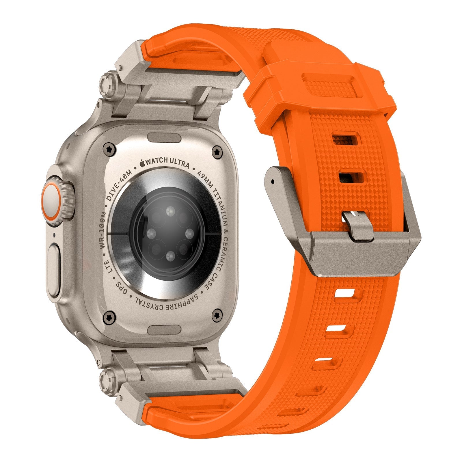 Explorer Tactical Fluoro Gumi Apple Watch Szíj