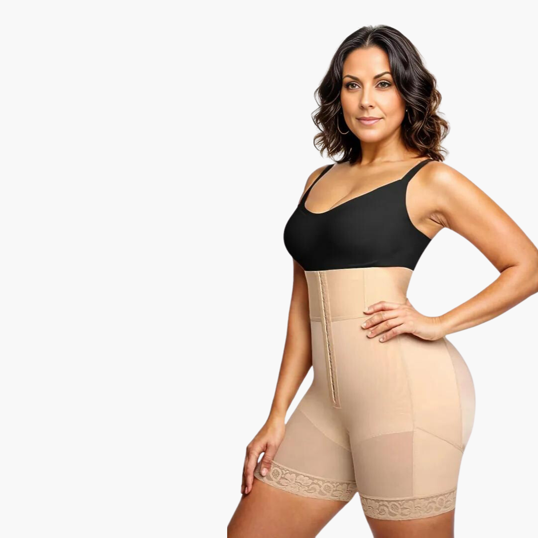 SlimShape® Shorts | Bauch-Kompressions-Body-Shaper mit Po-Lifter | Shapewear