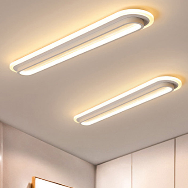 Oval LED-taklampa – Elegans möter effektivitet