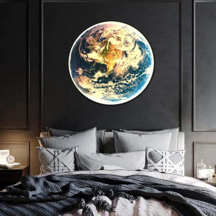 The Earth LED wall lamp