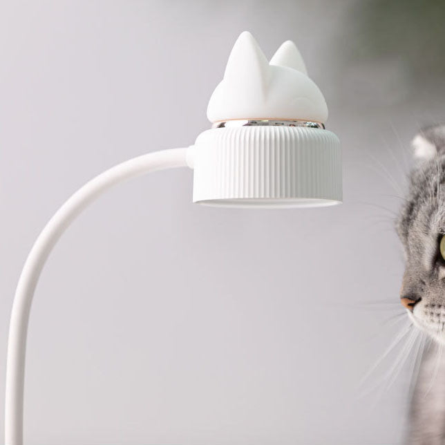 Taavita Kreative LED Katzenohr Augenschutz Clip Tischlampe