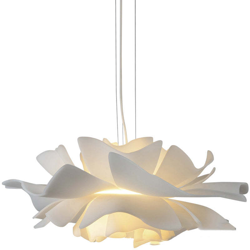 Bella Modern Design Hanglamp Bloem Wit Metaal Woonkamer Slaapkamer