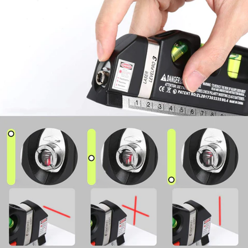 Laser Level Pro 3: Precisione e versatilità per tutti i tuoi progetti