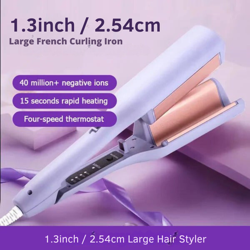 Curling Iron French Wave – Perfekte krøller og langvarige!