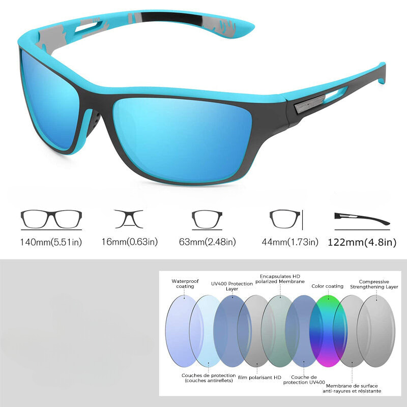 Lunettes de soleil de sport polarisées : protection anti-éblouissement ultime