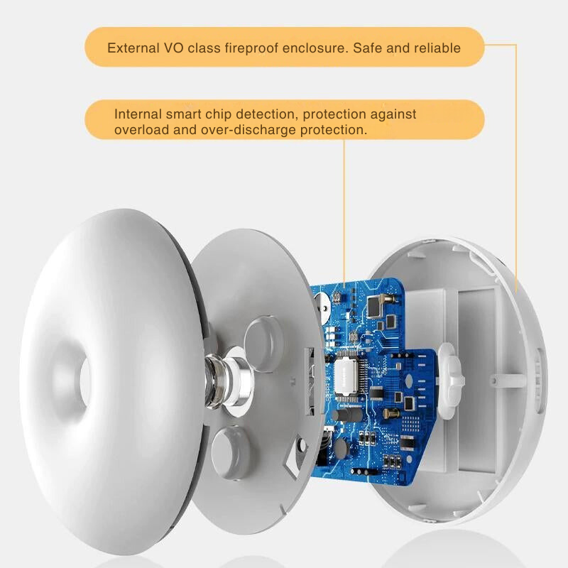 Iluminează-ți calea fără efort cu lampa de noapte inteligentă