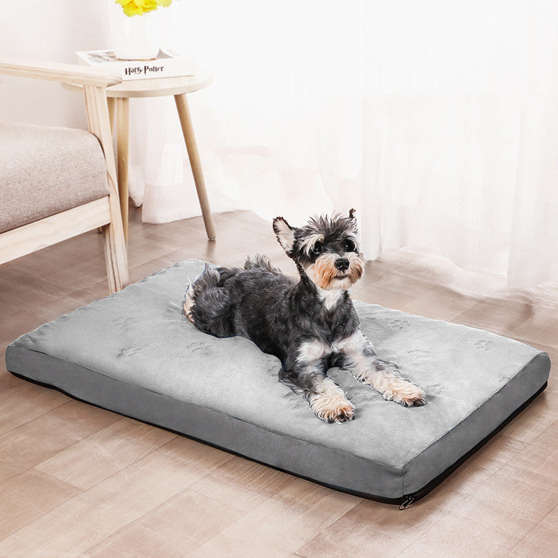 Paw Protect: Waterproof Memory Foam Pet Bed