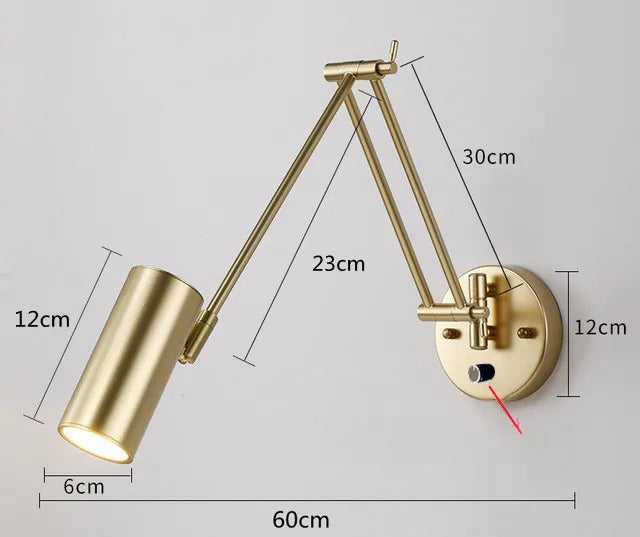 ÉtudeLum - Dimbare LED-wandlamp voor kantoor of slaapkamer