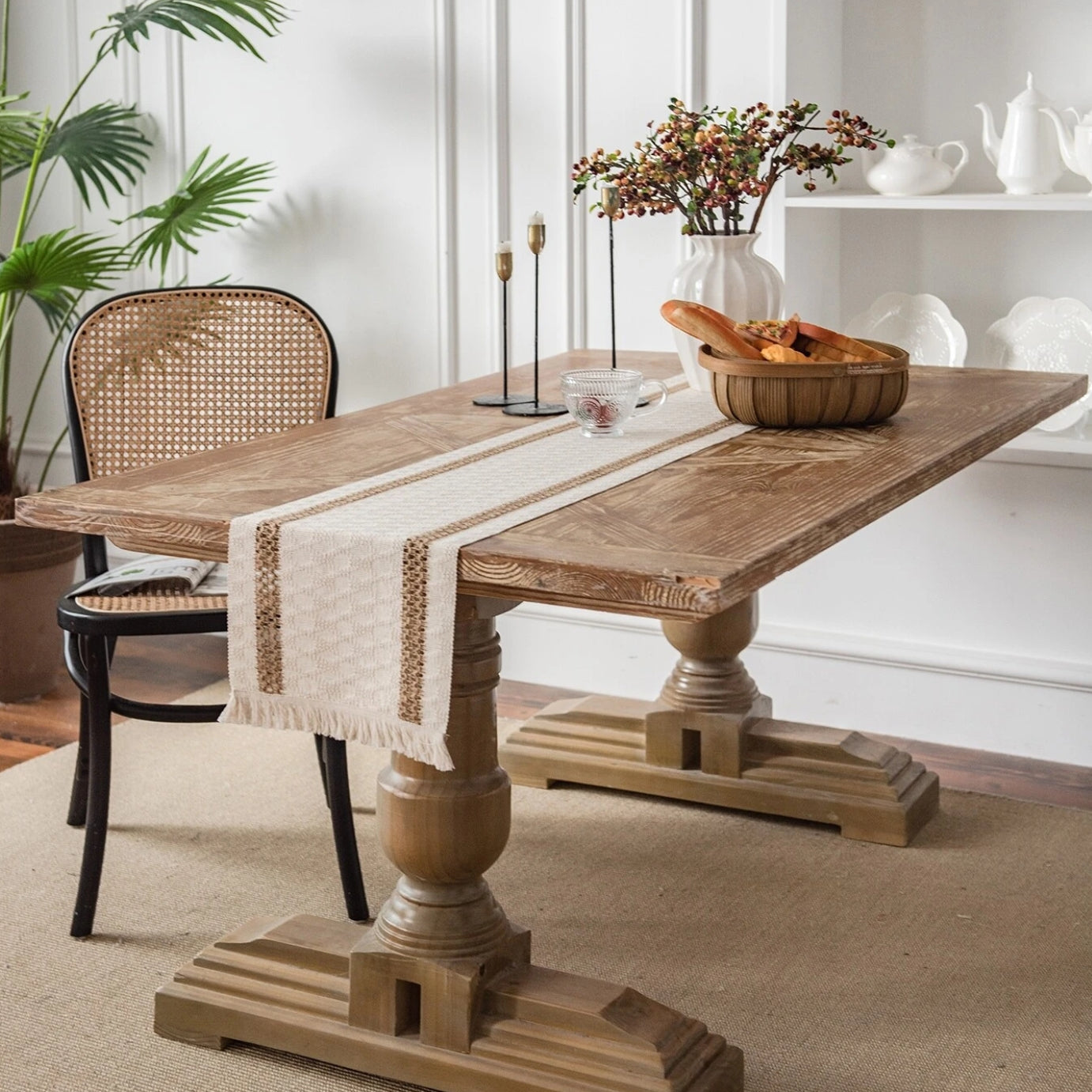 Hemp Rope Weaving Table Runner