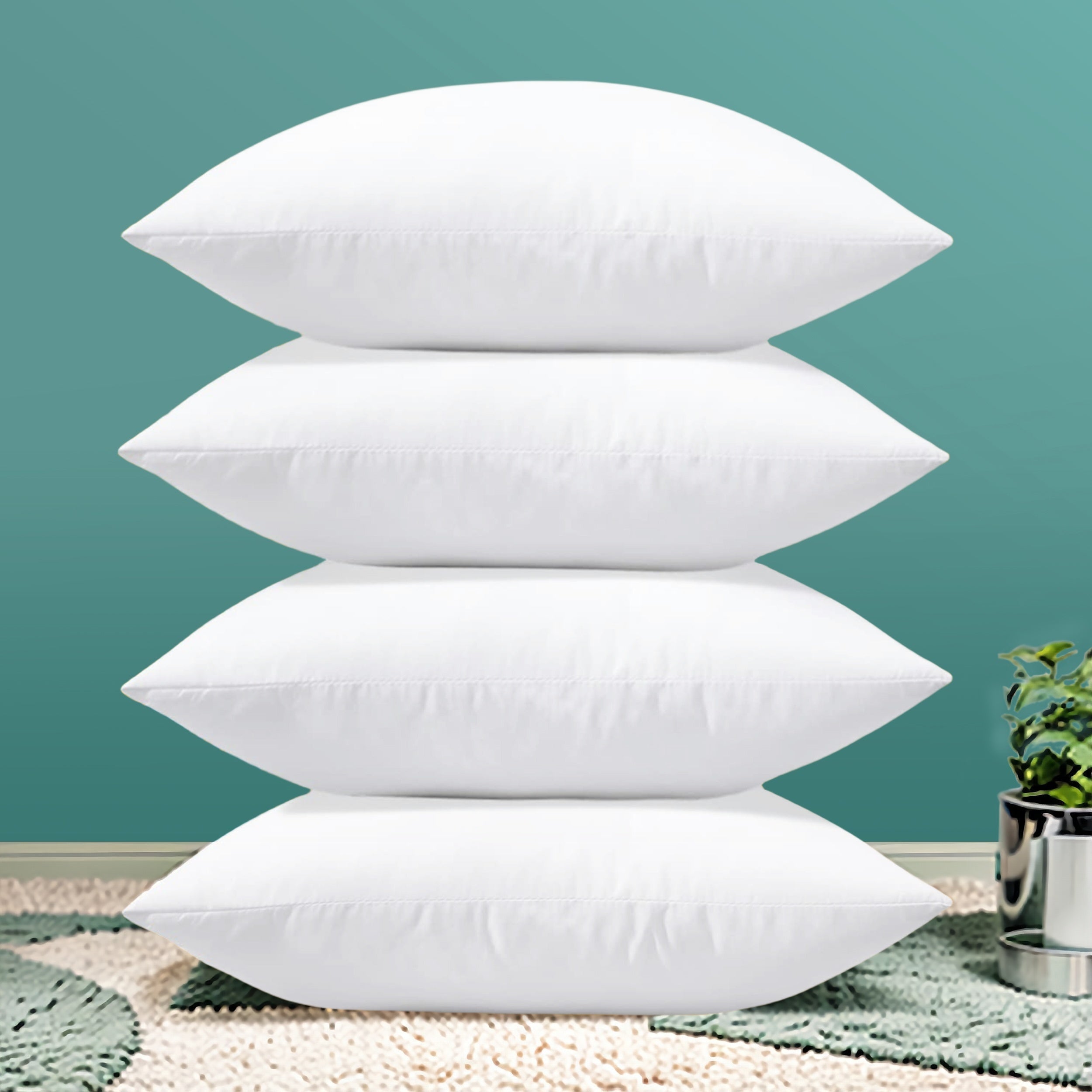 SoftNest - Hypoallergenic pillow fillings (set of 4)