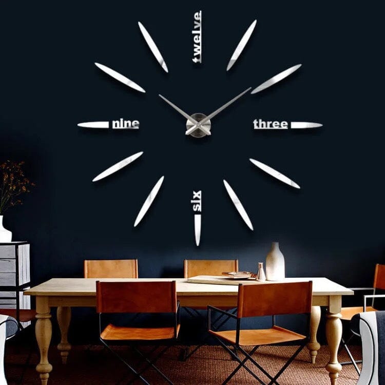 Minimal 3D Decorative Wall Clock