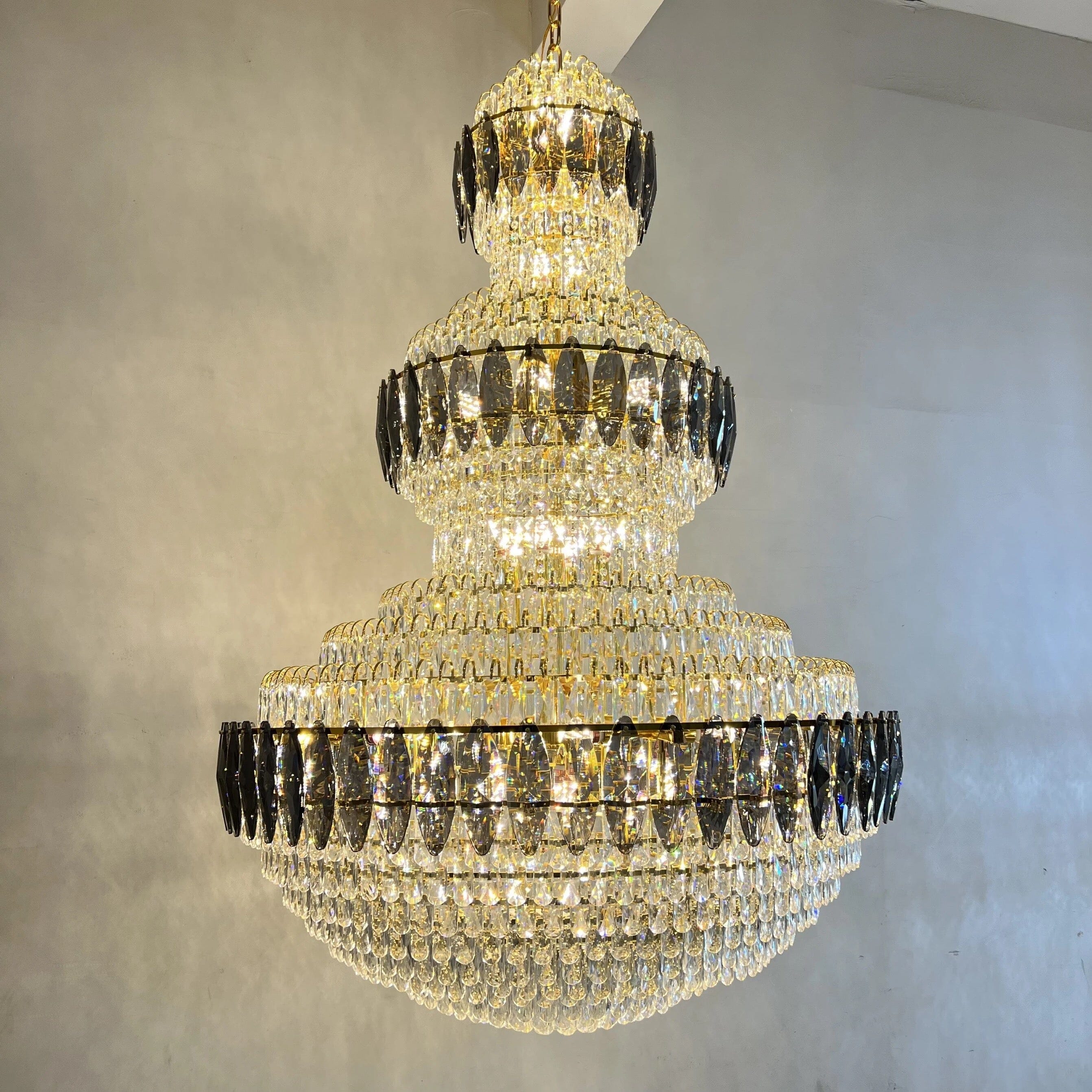 Candelabro de Cristal de Luxo Denise