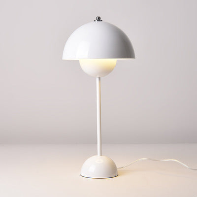 Lampada da tavolo Macaron a fungo grande: luce soffusa e design elegante