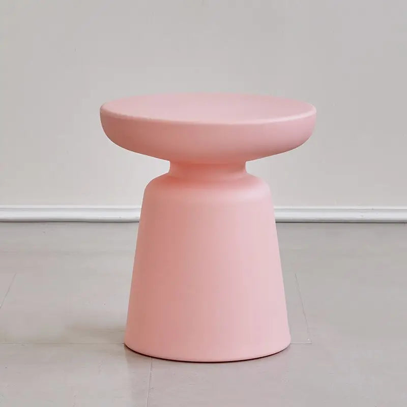 Nordic Pastel Modern Round Side Table