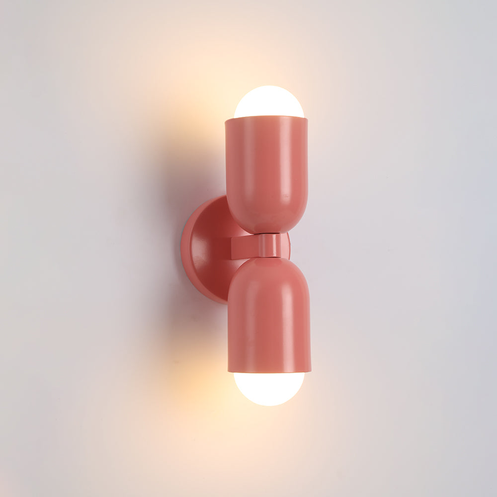 Morandi Design LED Wandleuchte Metall