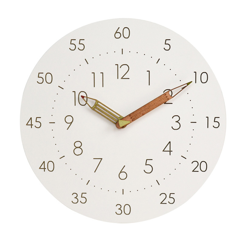 Analogue Noiseless Childrens Wall Décor Clock