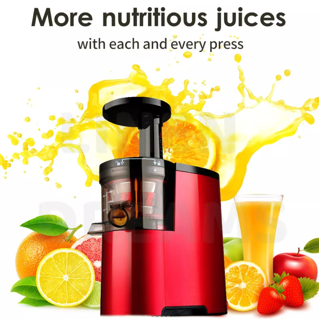 Kaltpress-Slow Juicer – Genießen Sie glatten, pulpfreien frischen Saft