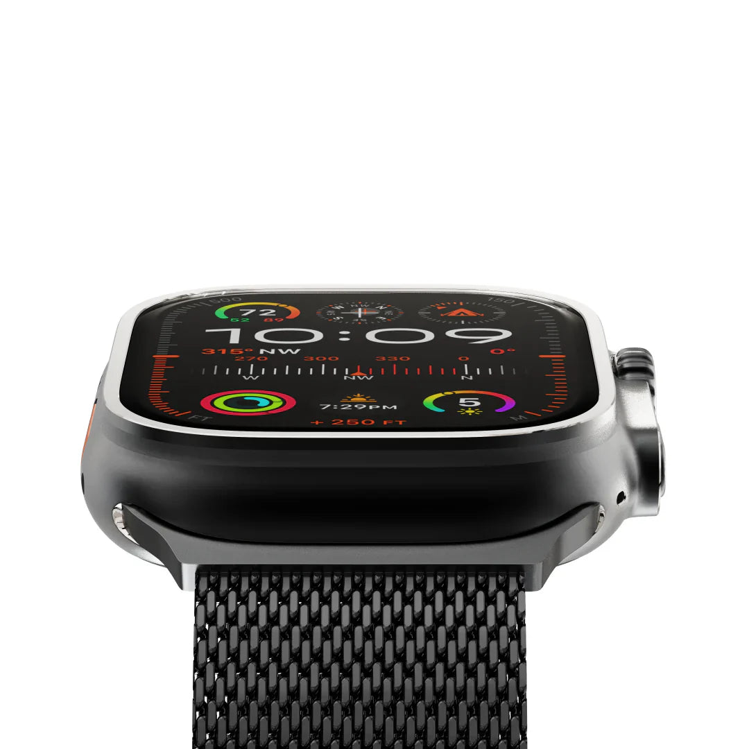 Pulseira de Titânio Milanesa para Apple Watch