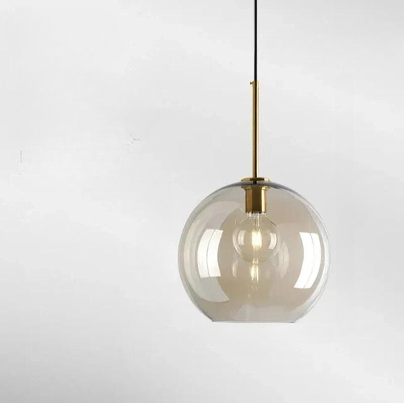 GlasNord - Elegante lampada a sospensione scandinava