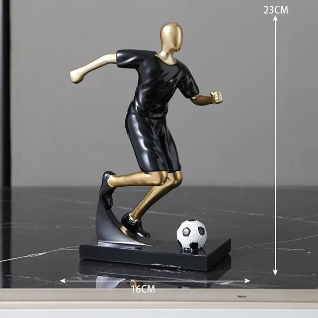 Figurină Abstractă de Fotbalist