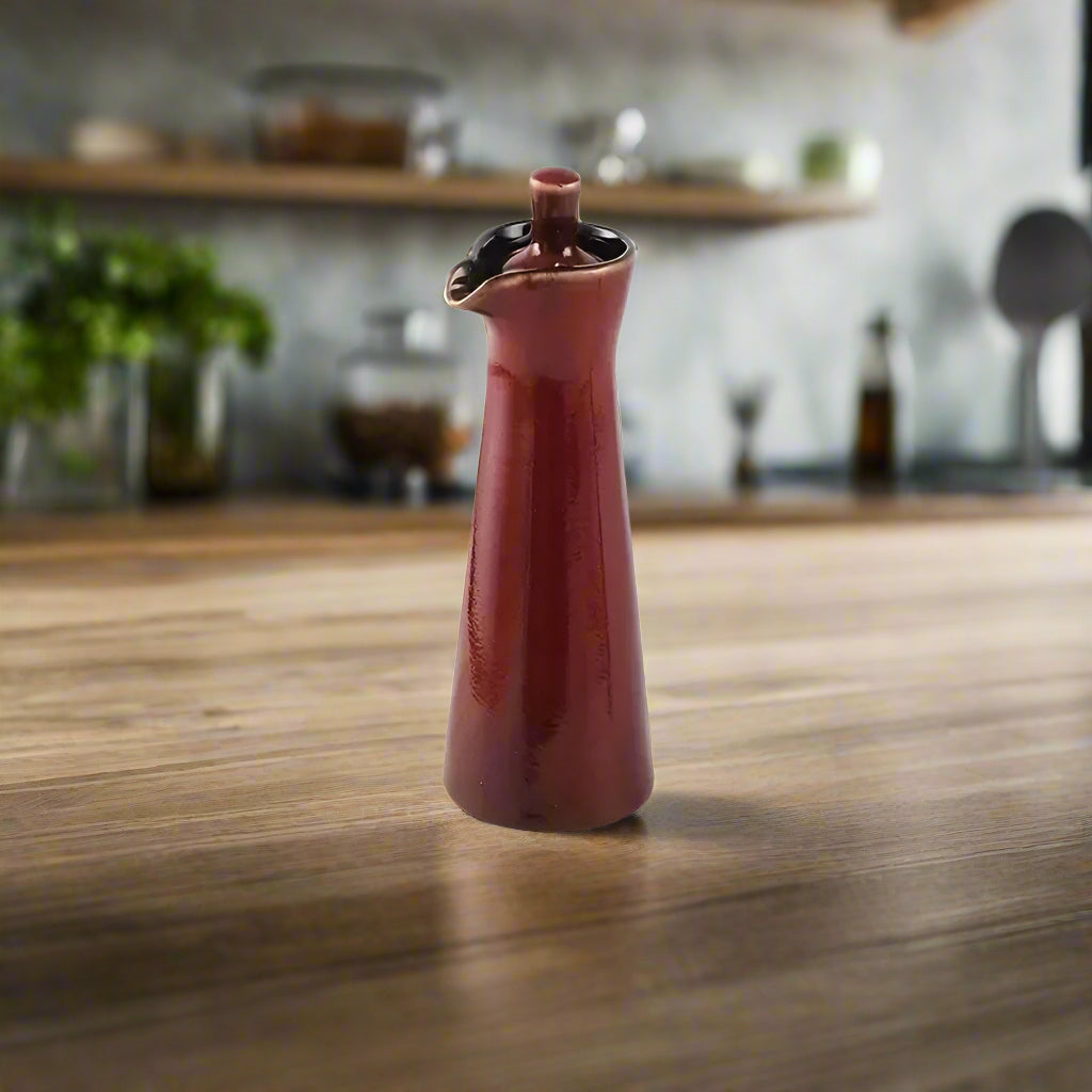 Japanese-Inspired Ceramic Condiment Bottle